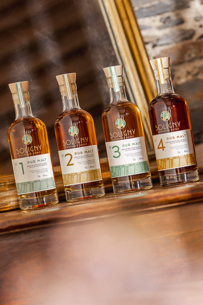 bouteilles whisky distillerie soligny